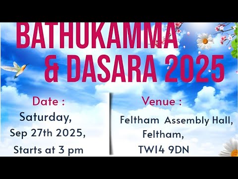 @tauklondon_org Bathukamma celebrations 2025 - Don’t miss #india 🇮🇳 🇬🇧 #culture #london #mustwatch
