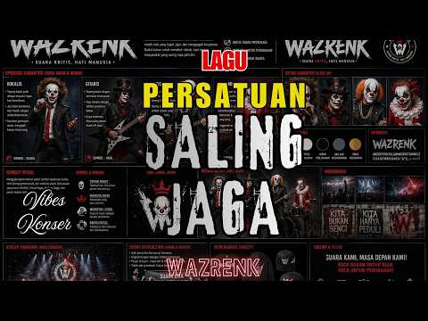 SALING JAGA 🇮🇩 | Lagu Persatuan Indonesia 2026 | Anthem Kebersamaan Negeri | WAZRENK