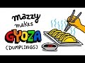 How to make GYOZA Dumplings, Potstickers Simple Recipes With Baby MAZZY EPISODE 2