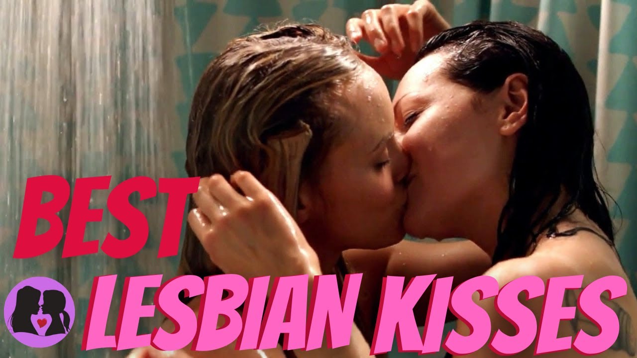 Sexy lesbians kissing hard