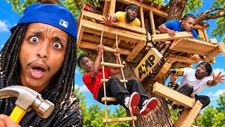 AMP Tries To Build A Treehouse!