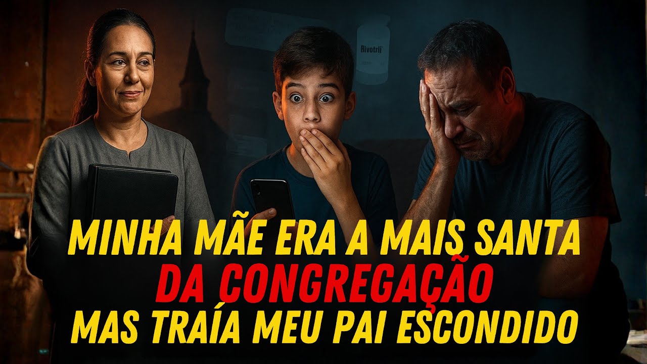 MINHA MÃE ERA A MAIS SANTA DA CONGREGAÇÃO MAS TRAÍA MEU PAI ESCONDIDO