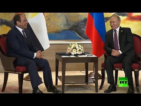 أنت أطرش رغم شبابك موقف طريف خلال لقاء بوتين السيسي