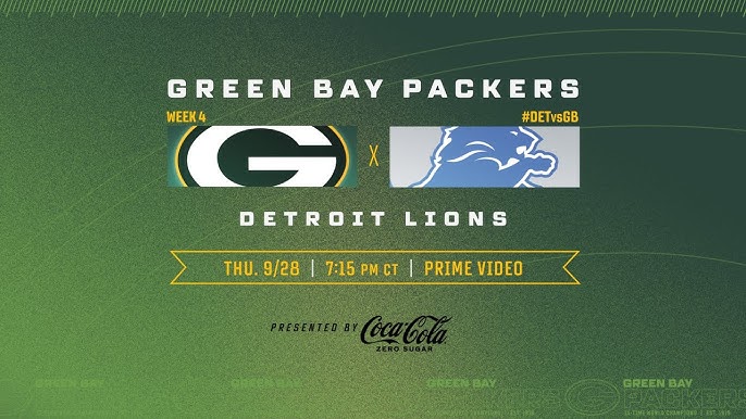 NFL Detroit Lions VS Green Bay Packers - Football Watch Party (Thursday)  Tickets, Thu, Sep 28, 2023 at 7:15 PM