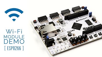 VEGA Processor: ESP8266 Wi-Fi Module Demo