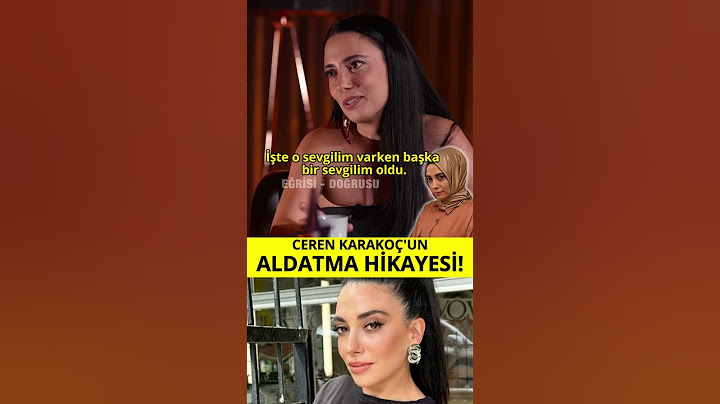 Ceren Karakoç'un Aldatma Hikayesi!