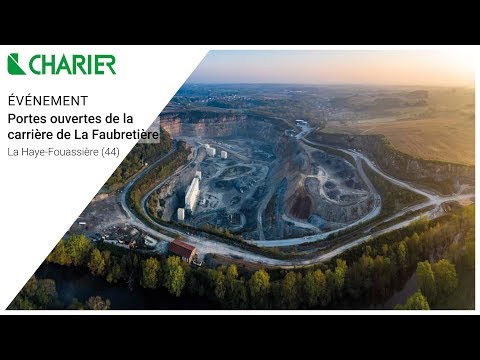 4 et 5 oct. 2019 : Portes ouvertes carrière de La Faubretière à La Haye-Fouassière