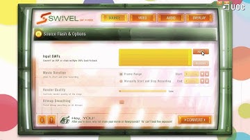 Convertir un .swf a .mp4 (Swivel)