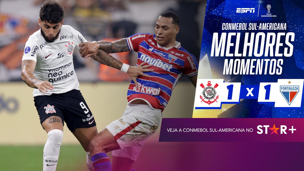 Ingressos: Corinthians x Fortaleza (26/9) – CONMEBOL Sudamericana 2023