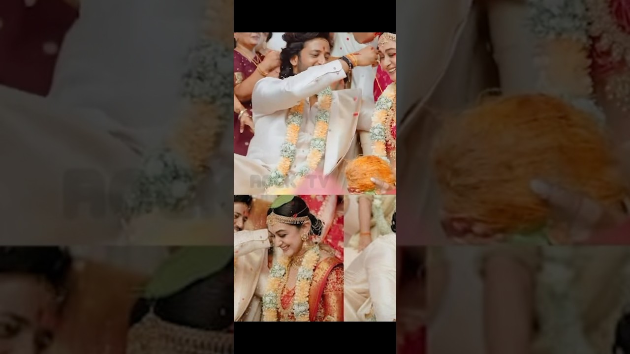Arjun Sarja Daughter Marriage Highlights ✨Aishwarya Arjun & Umapathy Wedding 💕 