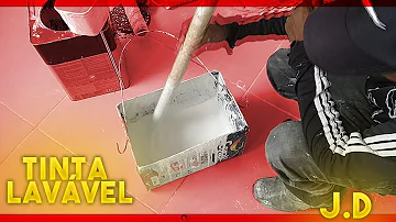Como fazer uma tinta normal ficar Lavavel?