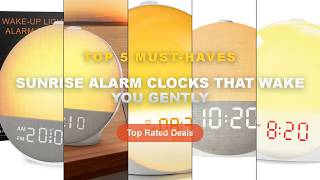 Cheap & Best Sunrise Alarm Clocks That Wake You Gently Unboxing & Review - Wake Up Light Alarm Clock