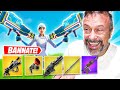 PAPA' Gioca con le Armi BANNATE da Fortnite! *TROPPO FORTI* Stagione 5 Fortnite ITA!