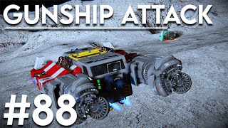 Drone gunship attack! - Space Engineers solo survival #88