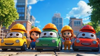 🚧 City Builders Song for Kids | Construction Trucks Cartoon 🚜 | Fun Learning &amp; Baby Laughs 🎶