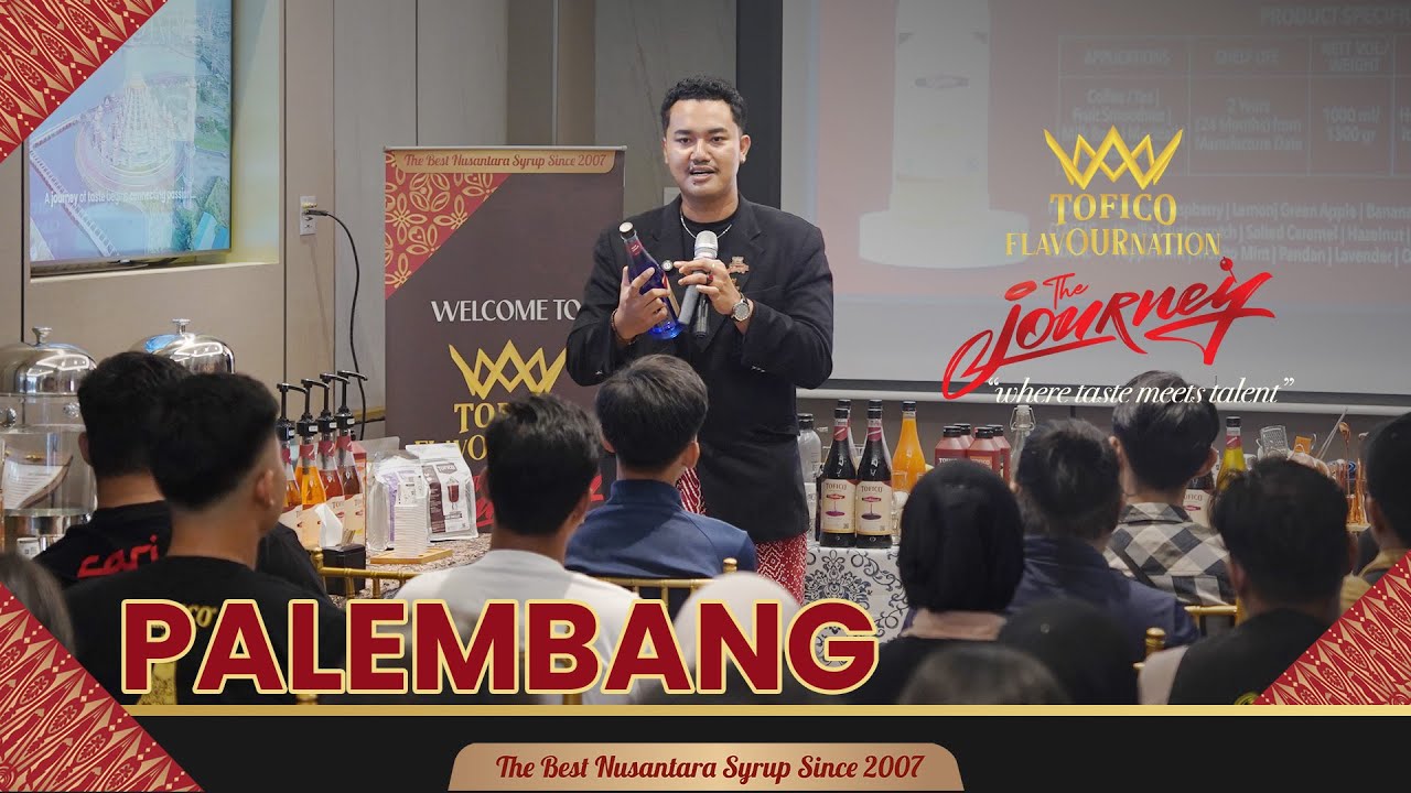 Drink Mocktail & Cocktail Master Class - Tofico Flavournation The Journey Palembang