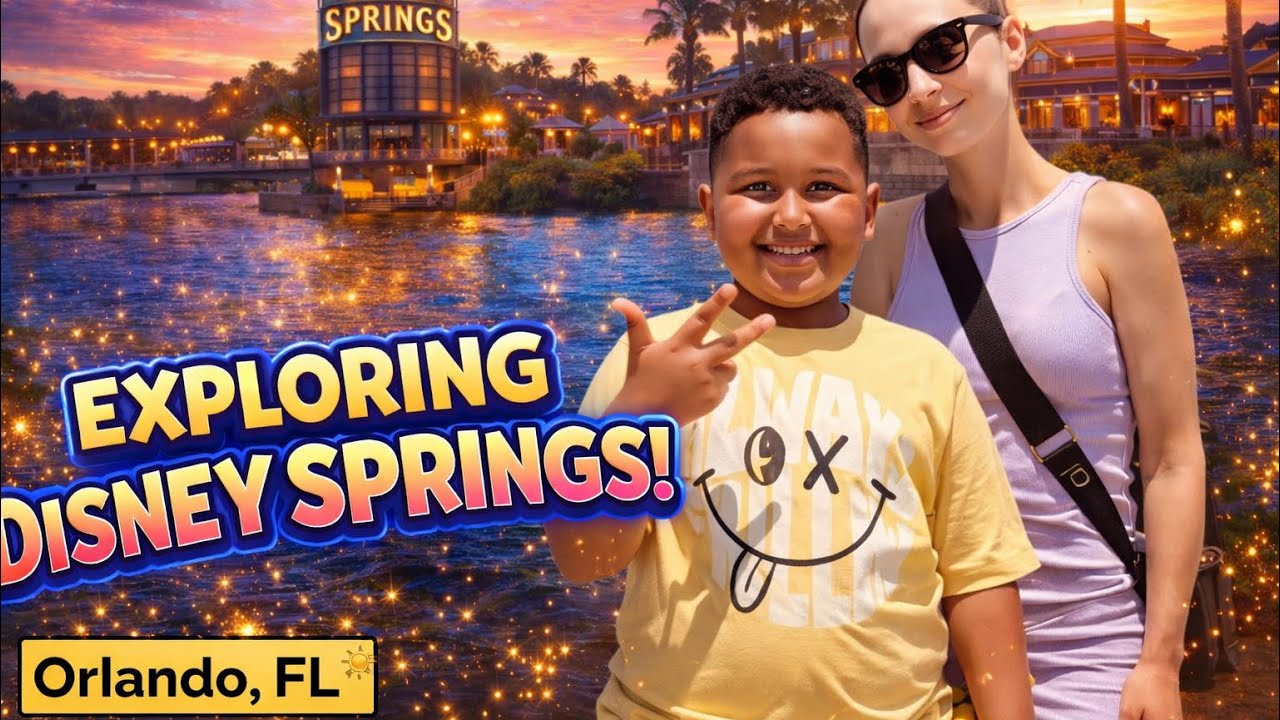 Exploring Disney Springs in Orlando | Hidden Gems & Must-See Spots! 