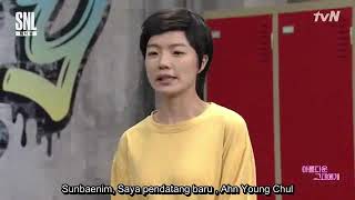 (Indo sub) SNL Daniel dan Minhyun Wanna One (1/4)