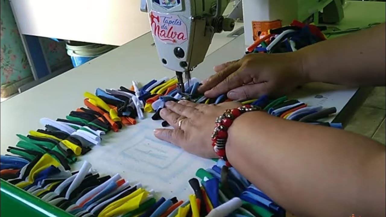 INICIANTES VÍDEO 10 TAPETE DE CANUDINHOS MUITO FÁCIL informação na descrição do vídeo