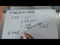 Percentage #Maths# basic problem