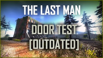 [UNITY3D FPS GAME] LAST MAN - DOOR TEST [OUTDATED]