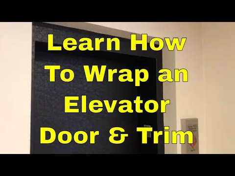 How To Wrap an Elevator Door & Trim using the 3M DI-NOC Architectural Film