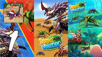 Insect Evolution Gameplay Walkthrough Part 1 (Android, IOS)