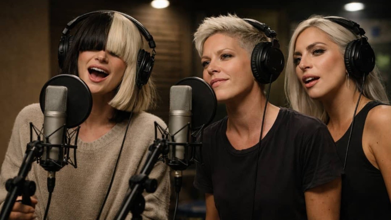 Sia ft Lady Gaga and Pink – I Will Finish Strong (Official AI Lyrics Video)