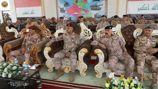 رئيس اركان الجيش يحضر ألاحتفالية السنوية للذكرى ١٠١ لتأسيس صنف المدفعية