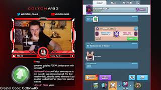 Playing ladders, not tiltin
Support the stream: https://streamlabs.com/coltonw83 Powered by Restream https://restream.io/ Playing ladders, not tiltin
