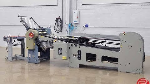 2000 Stahl 1426B Continuous Feed Paper Folder w/ Mobile Delivery