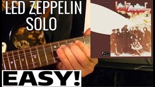 What Is And What Shall Never Be Solo - Led Zeppelin - EASY Guitar Lesson screenshot 2
