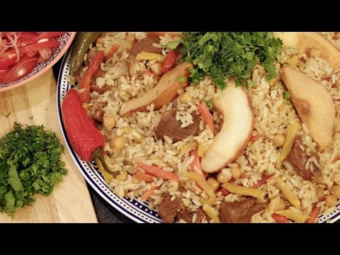 Плов с айвой