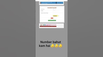 CISF Fireman 2025 result // number bahut kam hai 😓😓😓 #sscgd #cisf #uppolice #army @statusabhi