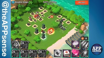 Double Down (34) Single Player Island - Boom Beach Walkthrough