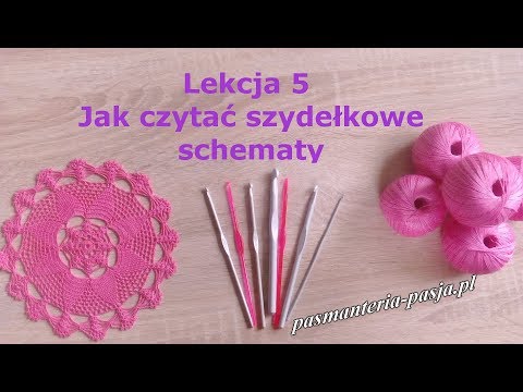 Wideo: Jak Czytać Wzory Szydełkowe