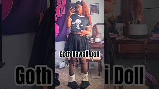 POV: U invite the kawaii goth to the house party #blackgamergirl #projectkat #kawaiigoth #animegirl