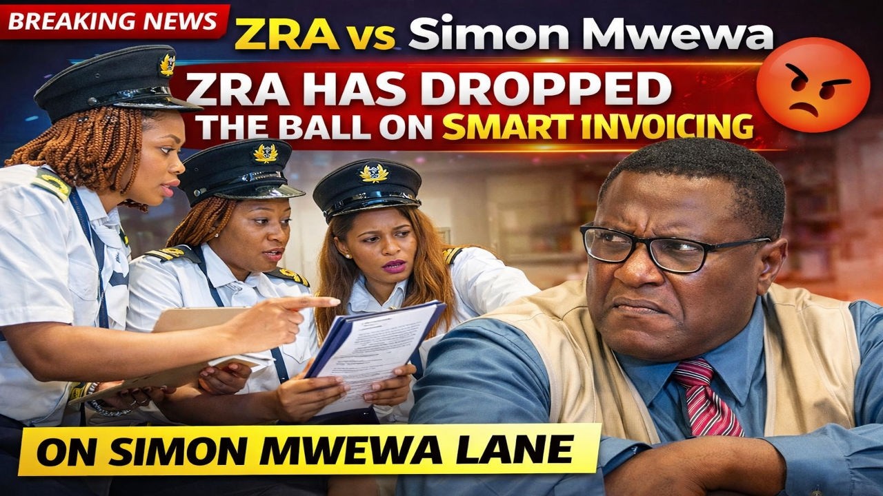 ZRA vs Simon Mwewa 😳 | Smart Invoicing FAIL? ZRA Under Fire on Simon Mwewa Lane!