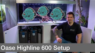 HighEnd 600L Diskus Aquascape! Oase Highline 600 OptiWhite Setup! | Liquid Nature