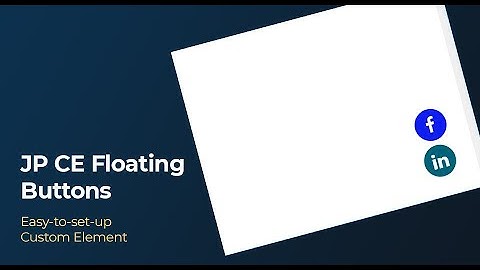 Floating Buttons for YOOtheme Pro - WordPress & Joomla