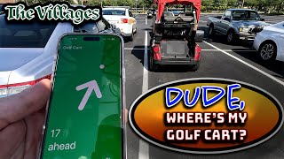 Dude, Where's My Golf Cart? Tag Holder Apple AirTag Golf Car Tracker