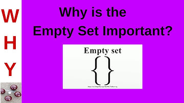 Relevance of the Empty Set