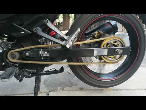 Video Exciter 150 dĩa vàng Recto, sên vàng DID, nhông mặt... - youtube