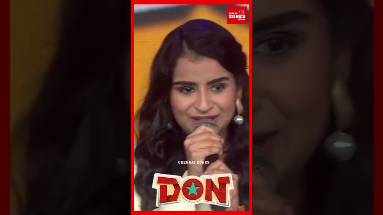 #shorts CWC Sivaangi | Singing in Don Pre-Release Event |#don  #sivaangi #sivakarthikeyan #sivaangi