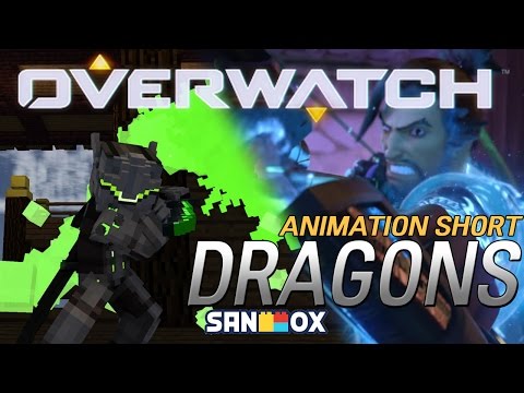 Overwatch Animated Short | Original, <strong>Minecraft</strong> <strong>parody</strong> comparison video - [Hoodie]