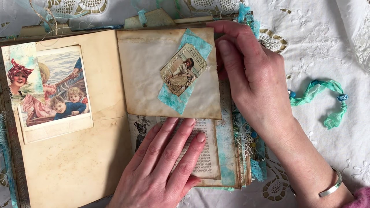 A Day at the beach Junk Journal (SOLD)