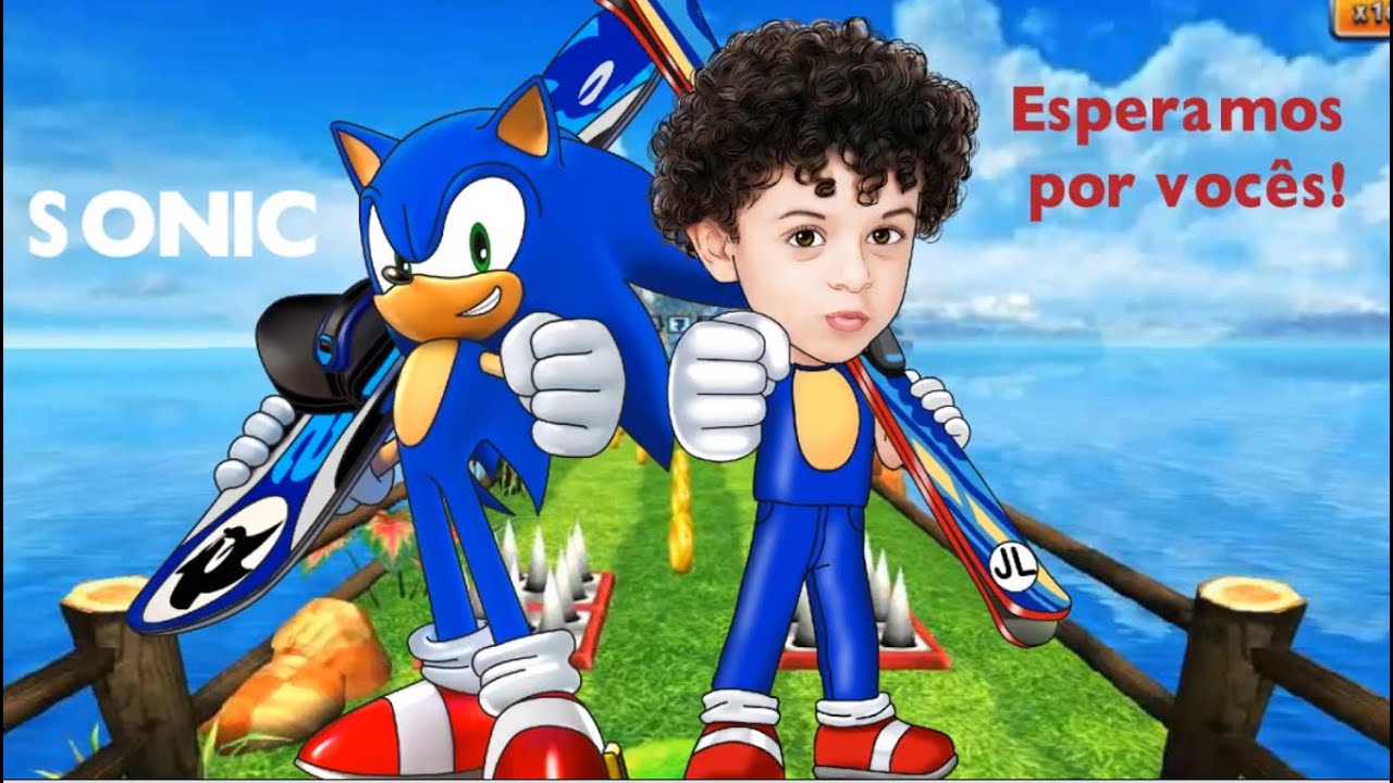 Convite Animado Start Sonic