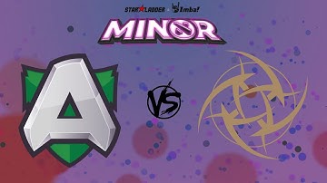 [RU] ALLIANCE vs. NINJAS IN PYJAMAS | BO5 SL Kiev Minor FINAL by @4liver_r
