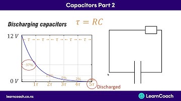 NCEA Physics Level 3 Electricity: Capacitors - Part 2
