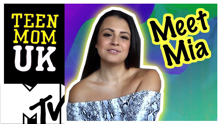 Teen Mom UK | Meet Mia | MTV